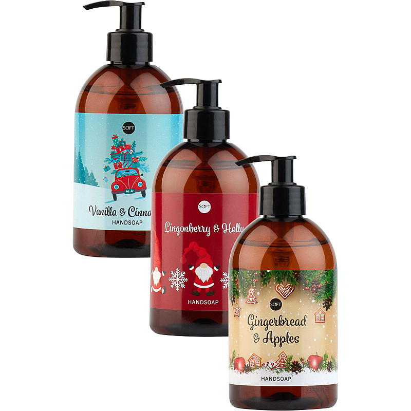 Soft Julesåpe 400 ml Gingerbread & apple