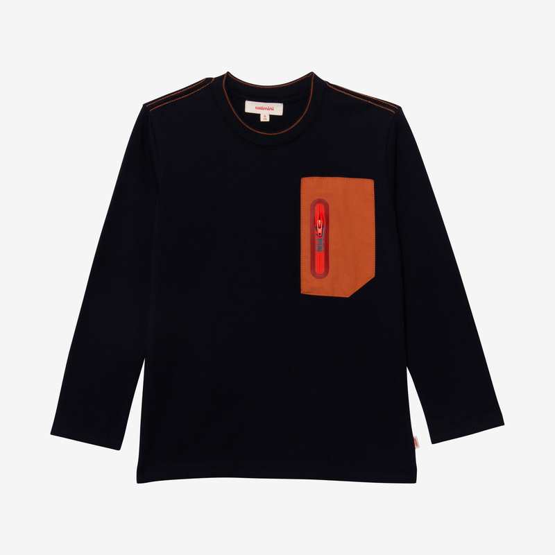 Tee-shirt garçon à poche zippée Catimini
