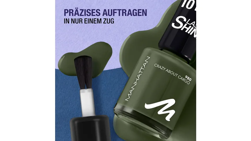 MANHATTAN Last&Shine Nagellack 8 ml 040 - 040 Midnight Rush