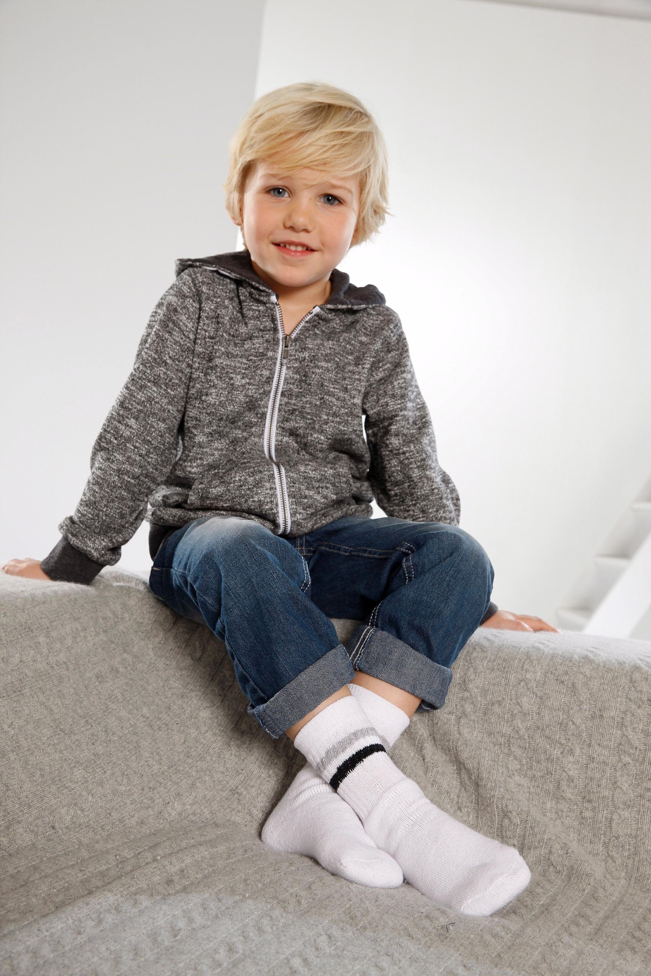 Go in Freizeitsocken (Set, 6-Paar) mit farbigen Streifen