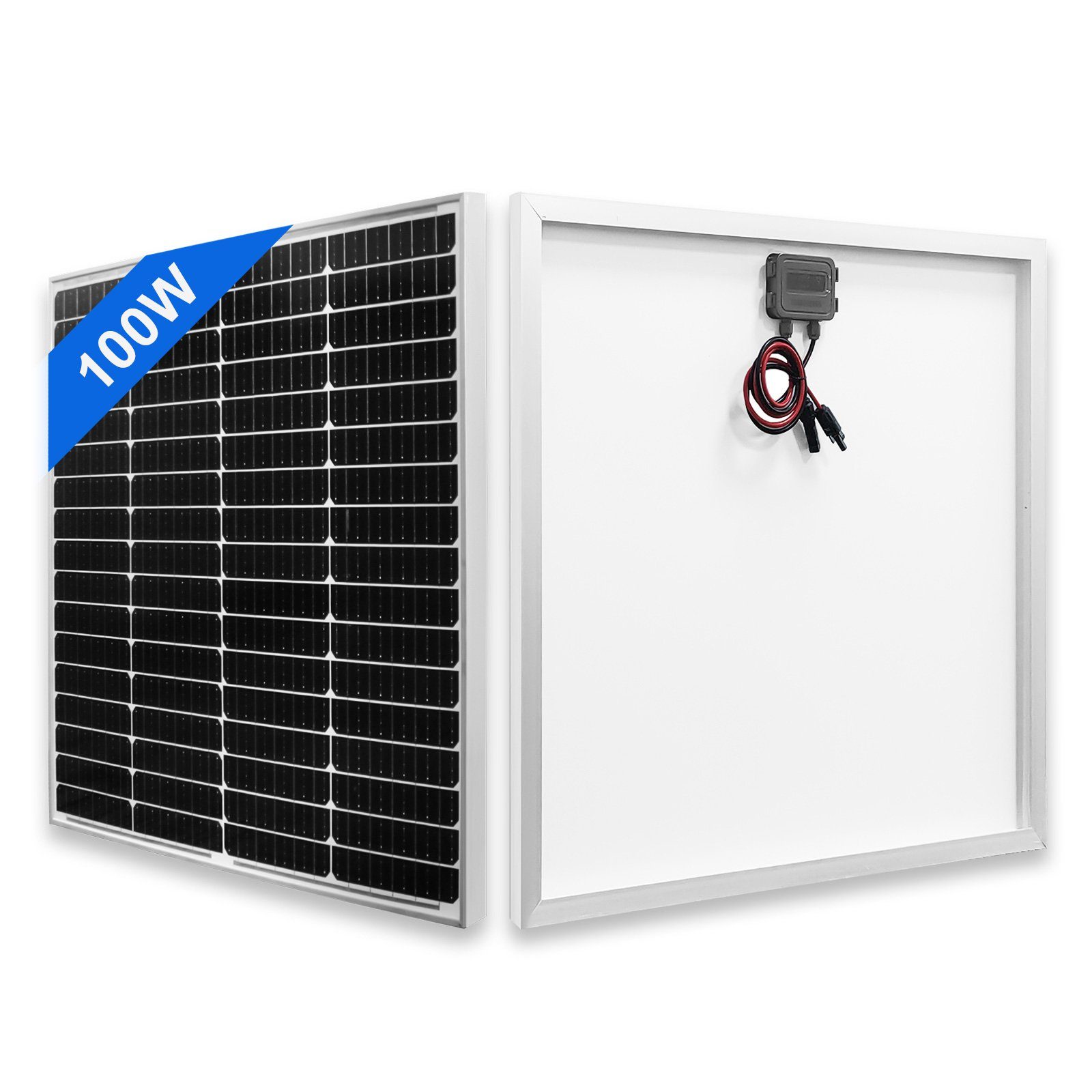 GLIESE Solarmodul 100W 12V Solarpanel Monokristallin Solarmodual, (1-St), fur Wohnmobile