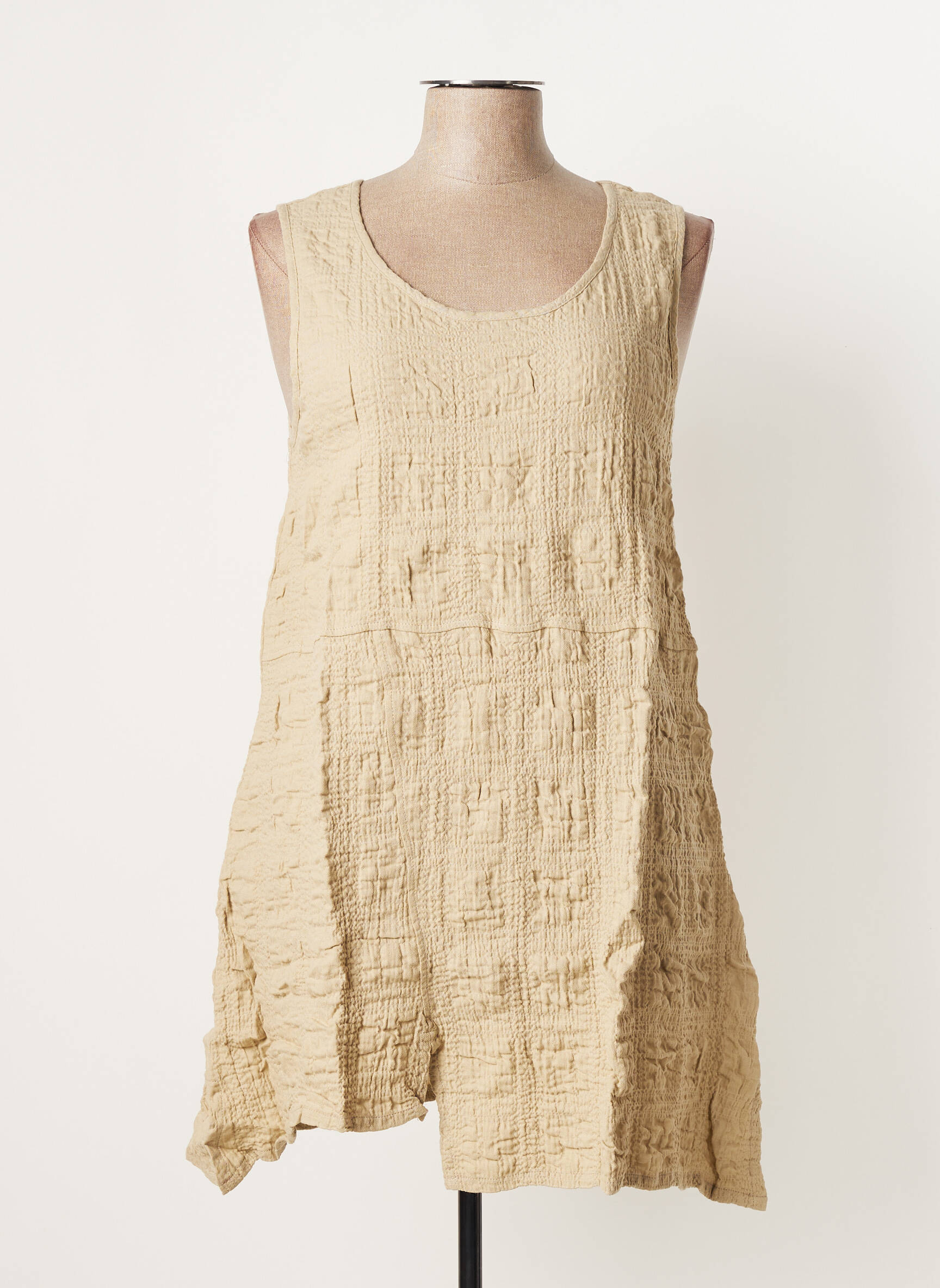 G Oze Tuniquesansmanche Femme couleur beige