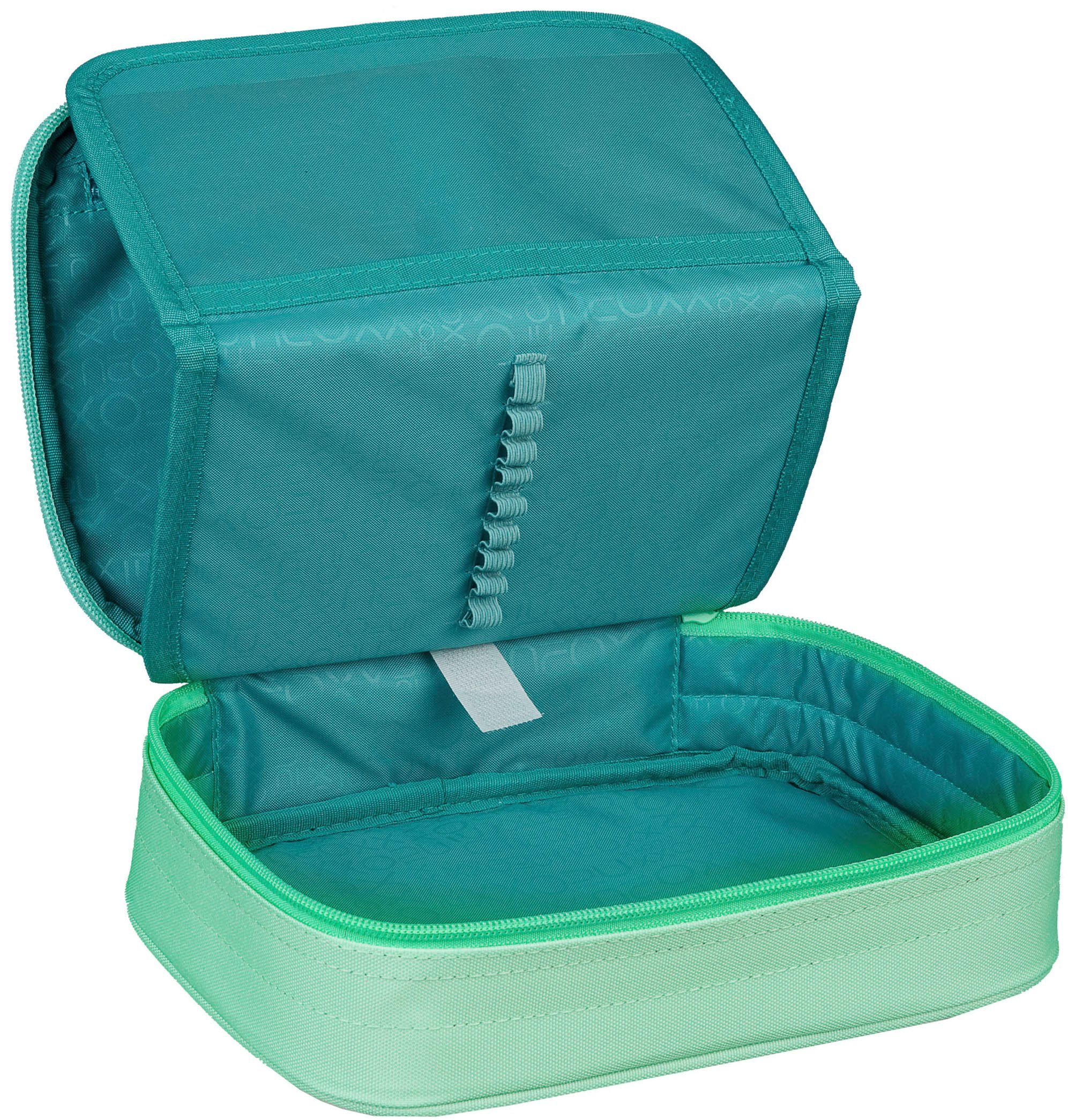 neoxx Schreibgeräteetui Dunk, Mint to be, teilweise aus recyceltem Material