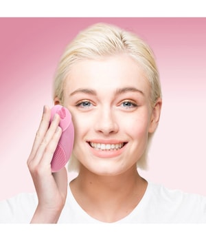 Magnitone London XOXO Soft-Touch Silicone - Pink Gesichtsbürste-1 Stk