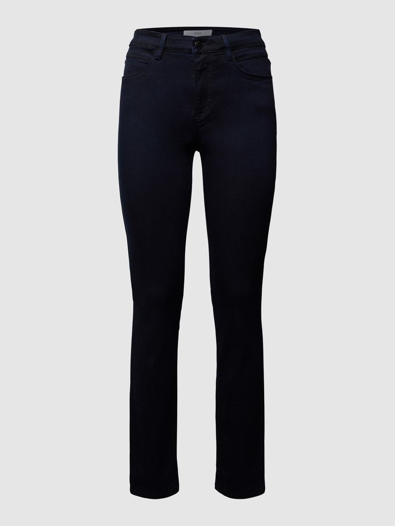 Regular Fit Jeans Modell 'Shakira' in marineblau