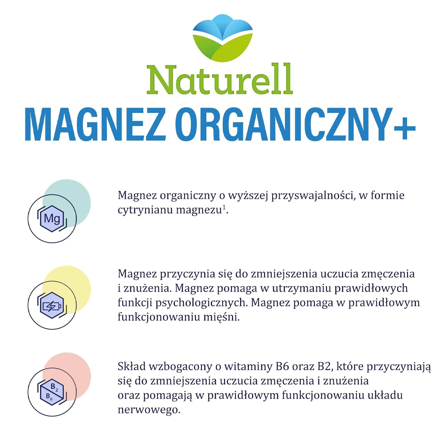 Naturell Organski Magnezij+ 100 kapsula