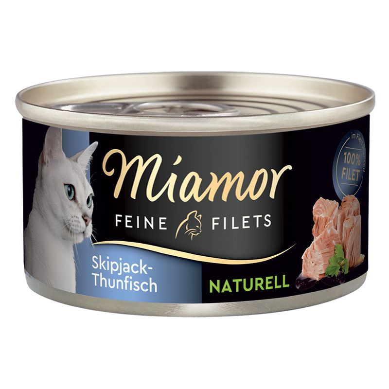 Sparpaket Miamor Feine Filets Naturelle 24 x 80 g