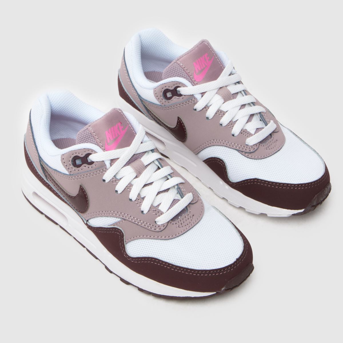 Beli in bordo športni copati Nike Air Max 1 za dekleta Youth