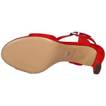 Tamaris Sandale in rot