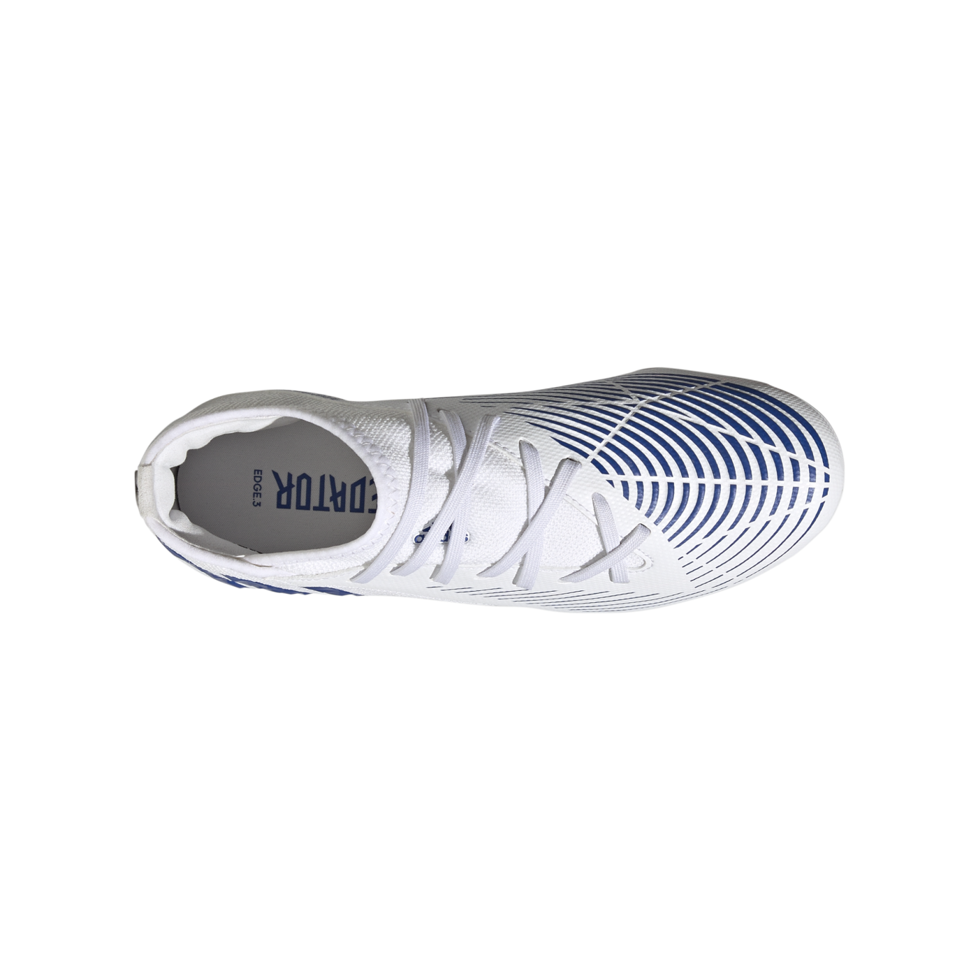 adidas Predator EDGE.3 FG Diamond Edge J Kids Weiss Blau
