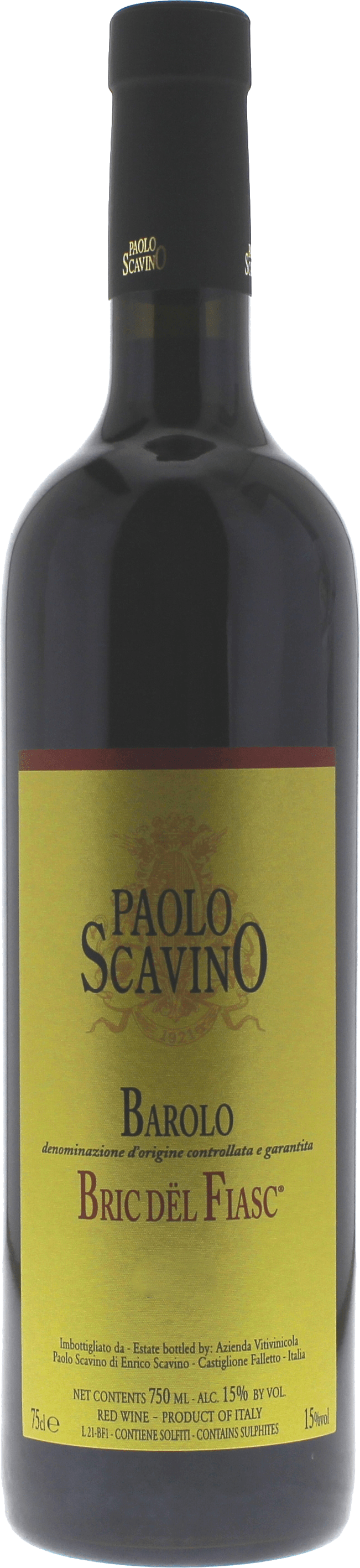 Barolo d.o.c.g. bric fiasc paolo scavino 2019