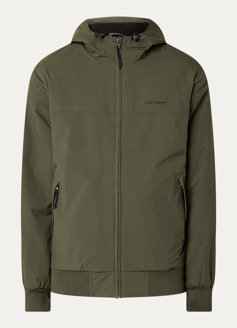 Carhartt WIP Sail windjack with hood and fleece lining
