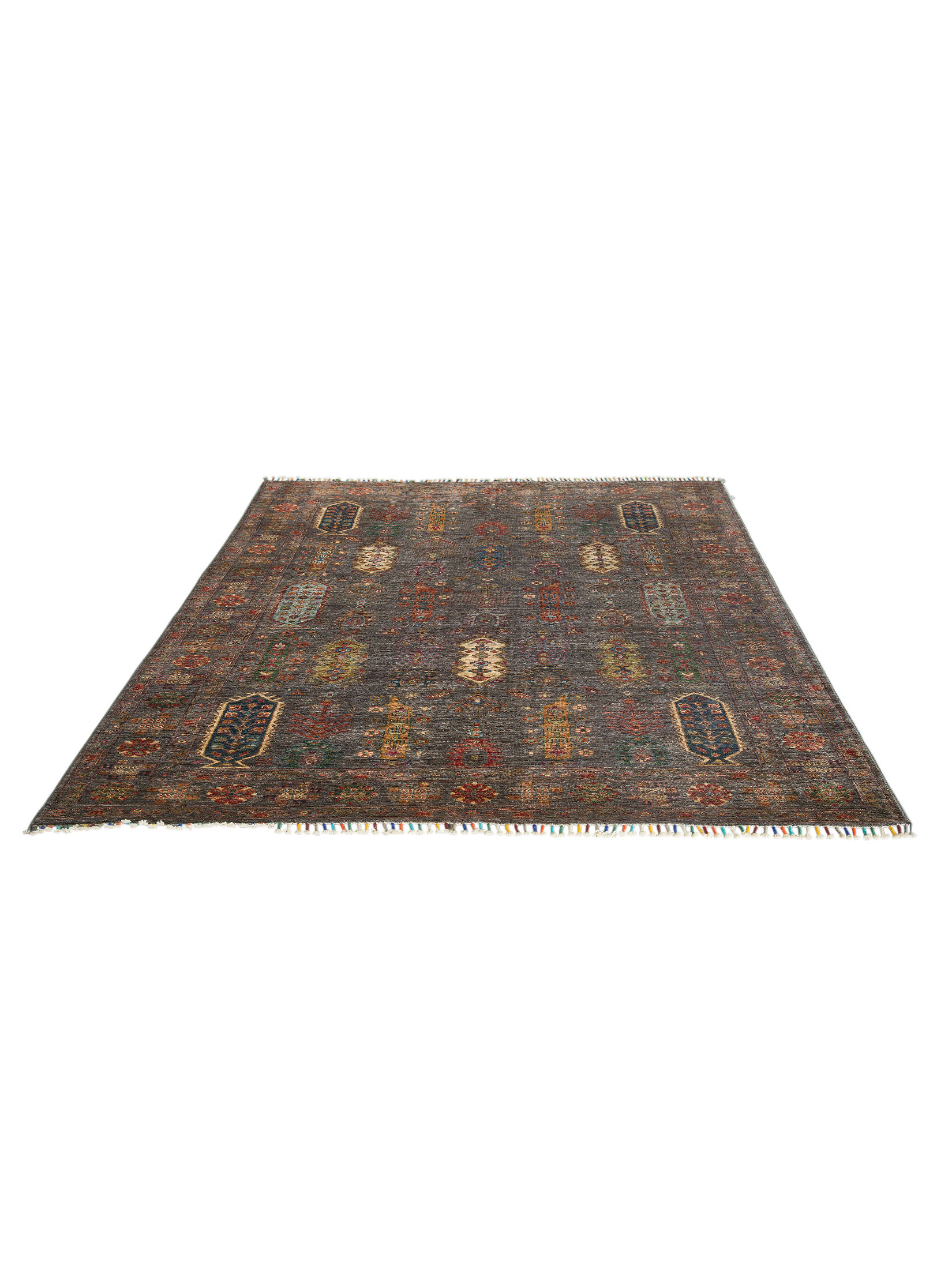 Kazak Ghazni ca. 179 x 247 cm, Unikat / Einzelstück