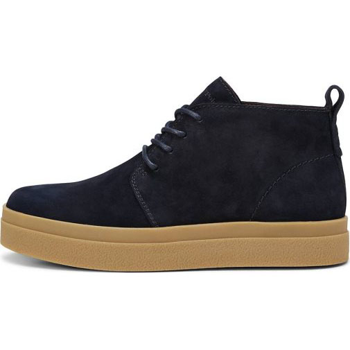 Marc O'Polo Schnürstiefel aus softem Velours-Rindleder