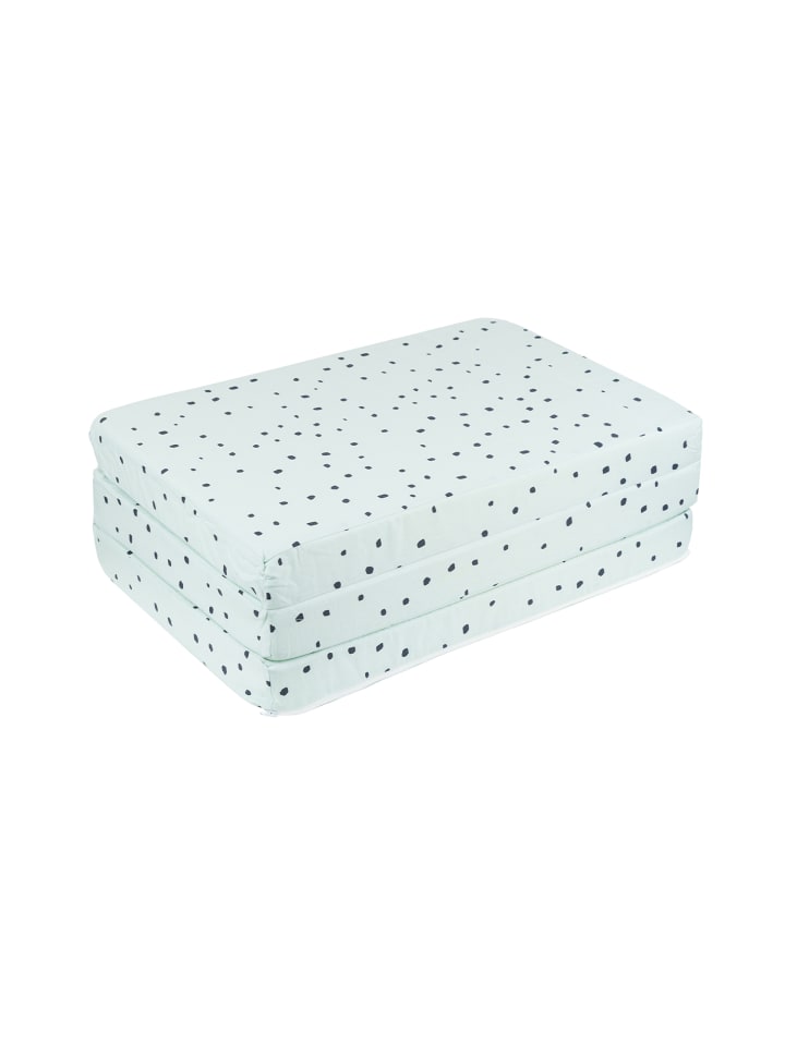 Kikkaboo Babybett-Faltmatratze Bear in grün günstig kaufen 60x120 cm