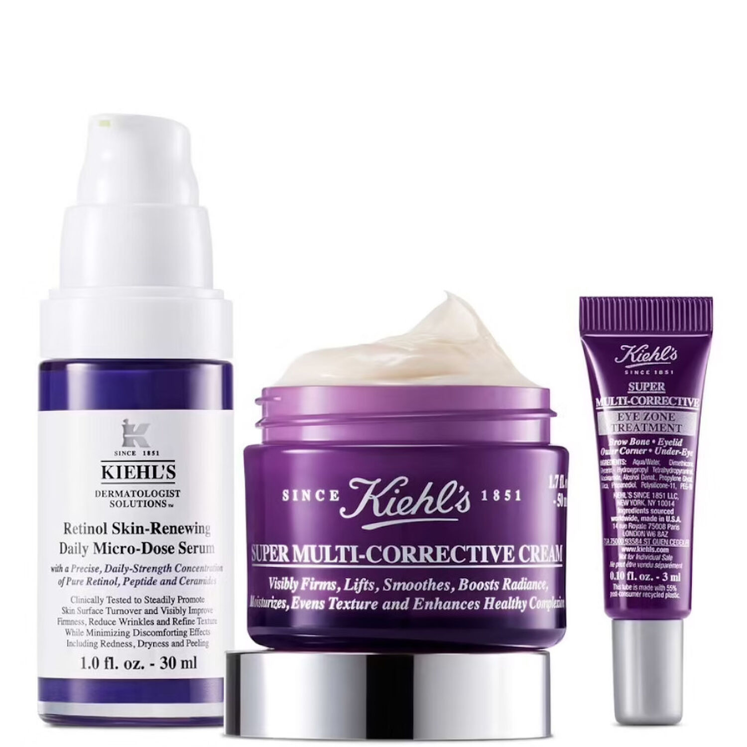 kiehl's Age-Defying Essentials Coffret Trio Expert Anti-Age