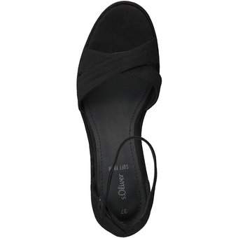 s.Oliver Sandale in schwarz
