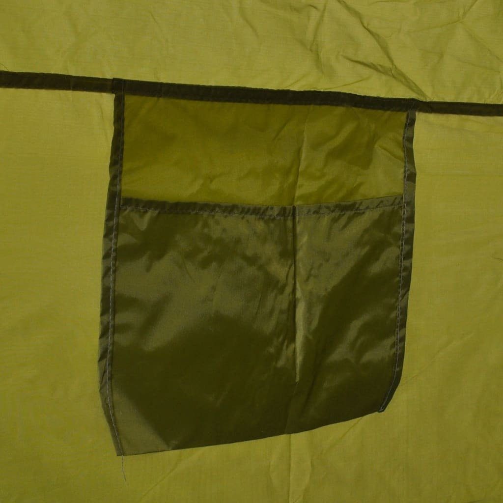 vidaXL Campingtoilette Tragbares Camping-Waschbecken mit Zelt 20 L Toilettenzelt grün
