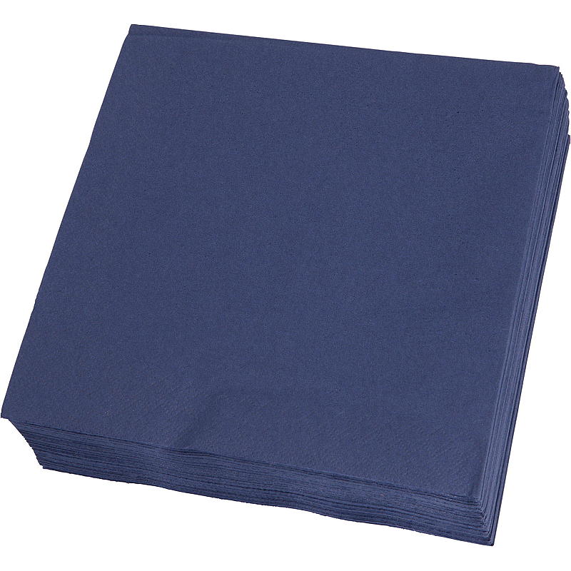 Vie Eco Servietter 50-pk 33x33 cm, ensfarget