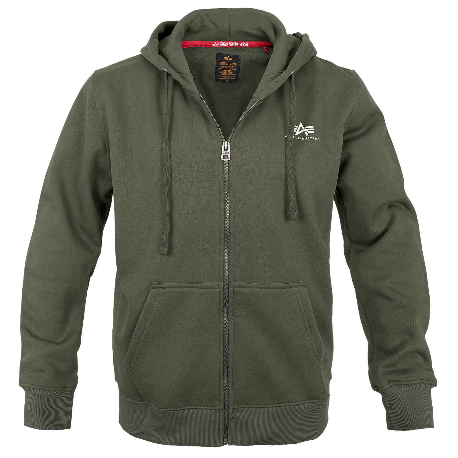 Basic Zip Hoody SL