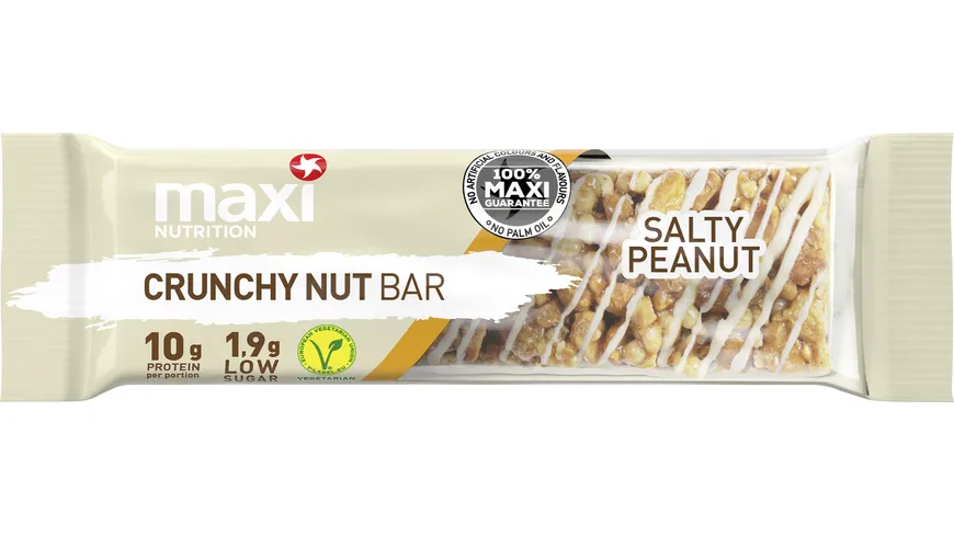 Maxi Nutrition Crunchy Nut Bar Salty Peanut 46 g