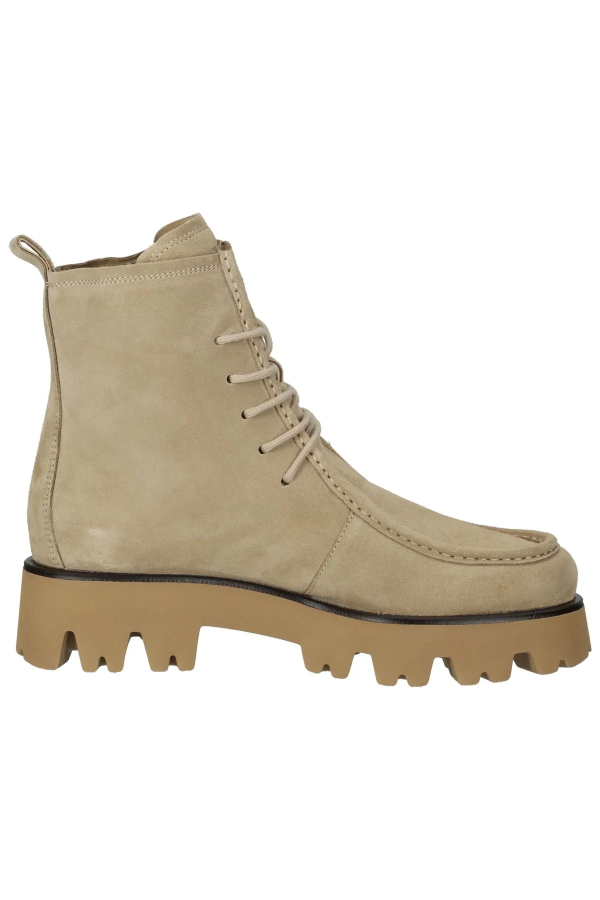 Paul Green  Stiefelette - Beige - Blockabsatz
