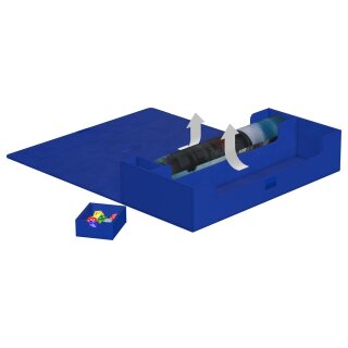 Ultimate Guard Superhive 550+ XenoSkin Monocolor Blau