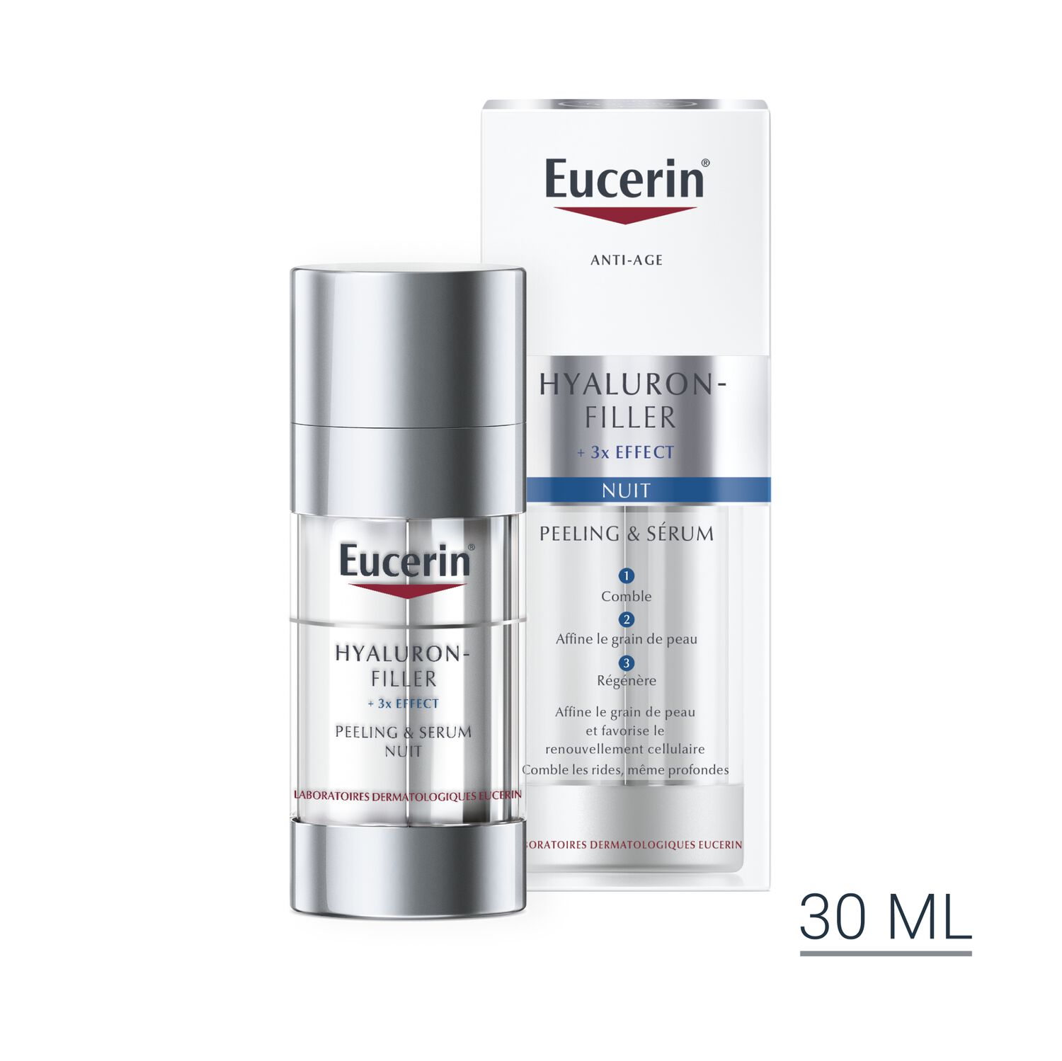 Eucerin Hyaluron-Filler +3x Effect Peeling & Sérum Nuit