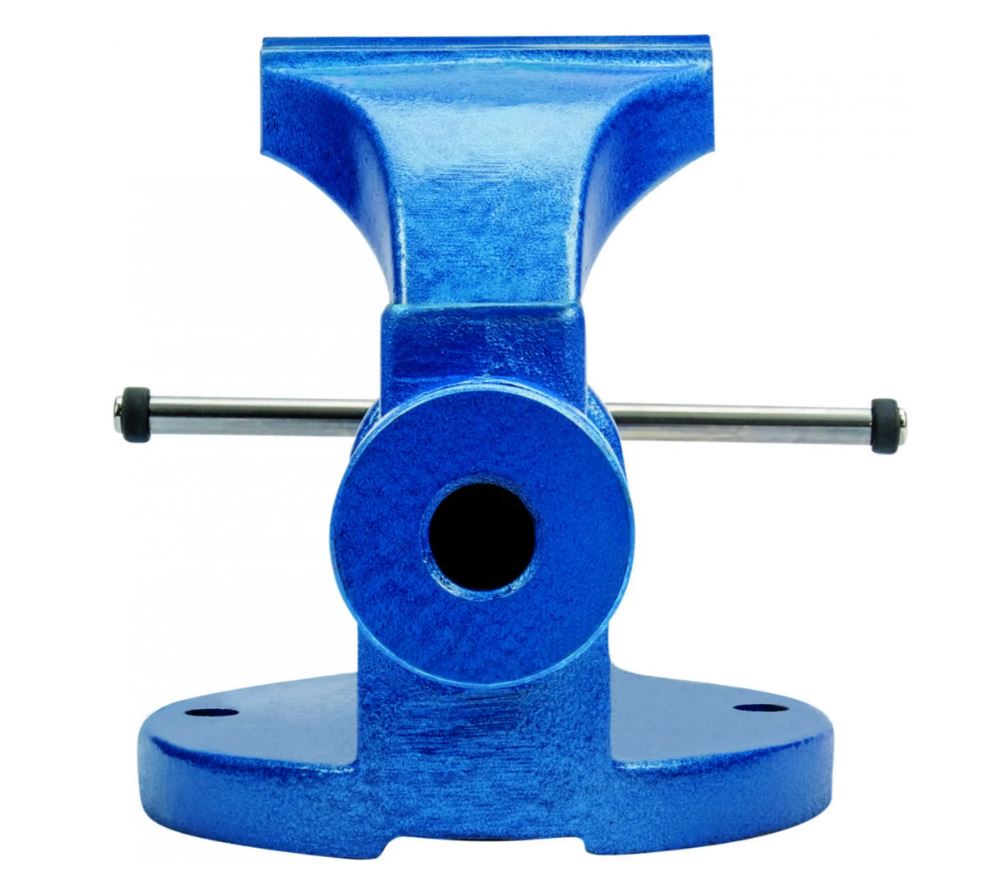 Tornillo de banco Bahco 601000800 con mordazas intercambiables de 80 mm