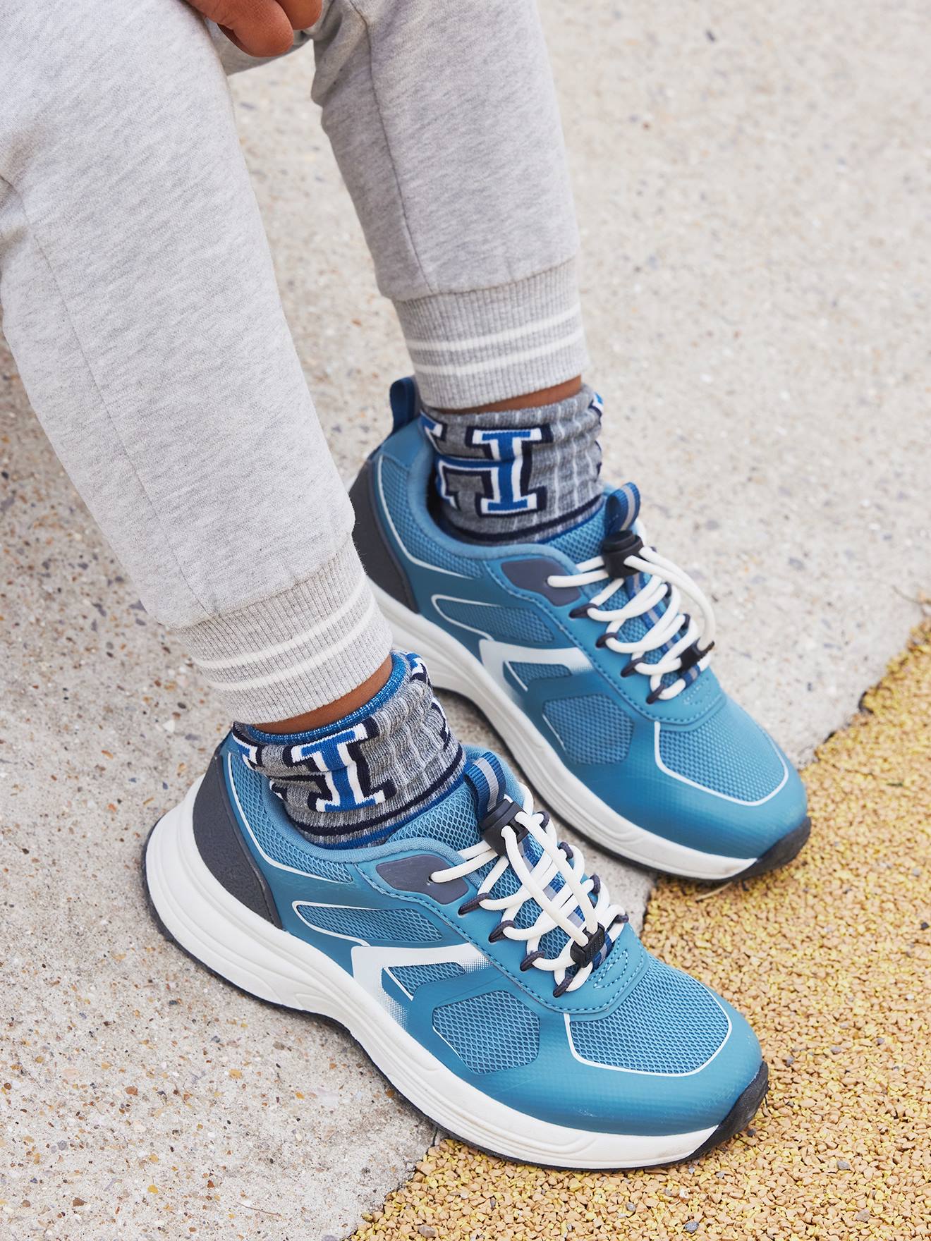 Vertbaudet Kinder Slip-on-Sneakers - blau