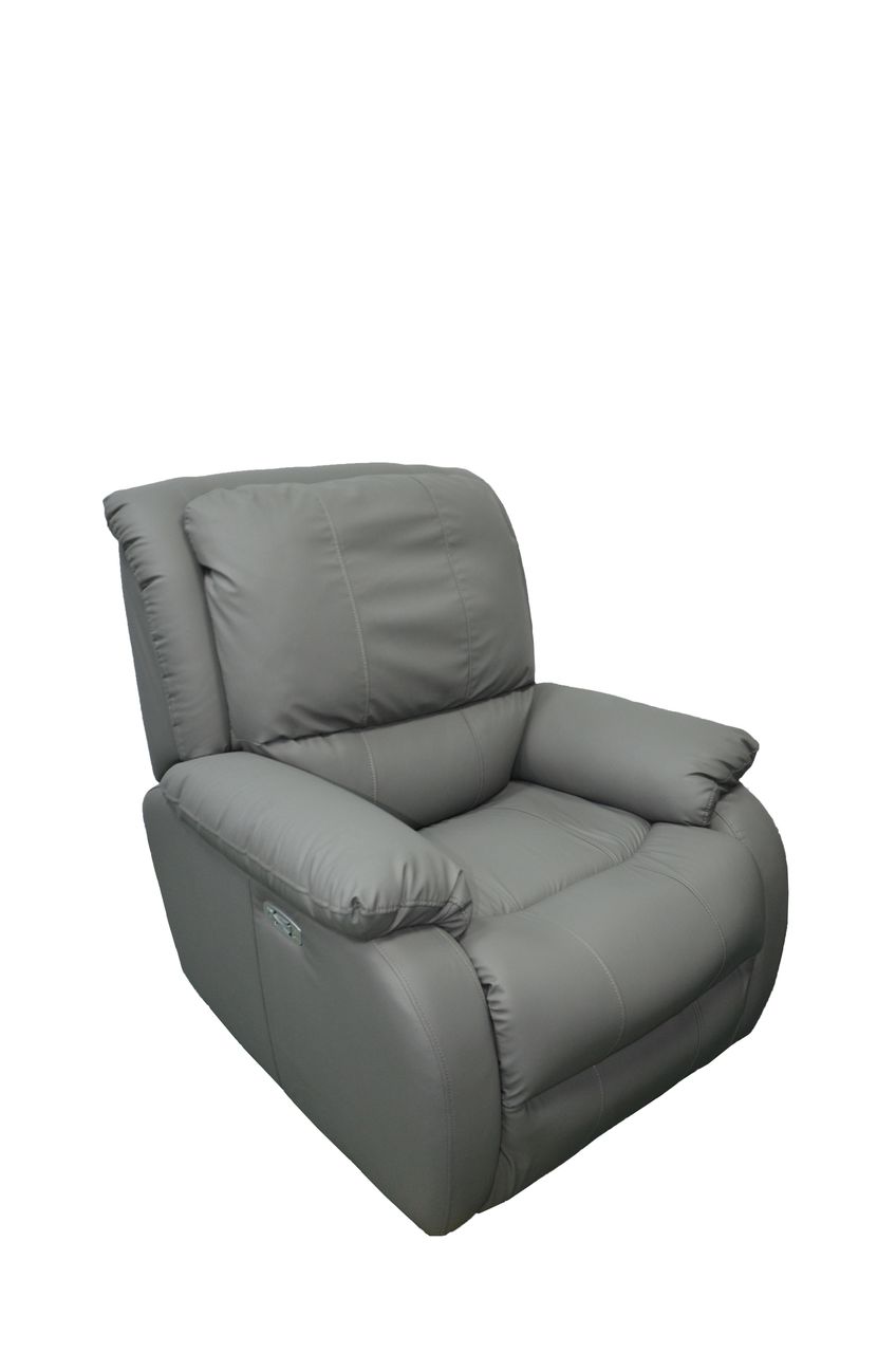 Happy Home Elektrischer Massagesessel mit Beinanhebung & verstellbare Rückenlehne HWP72-GRA