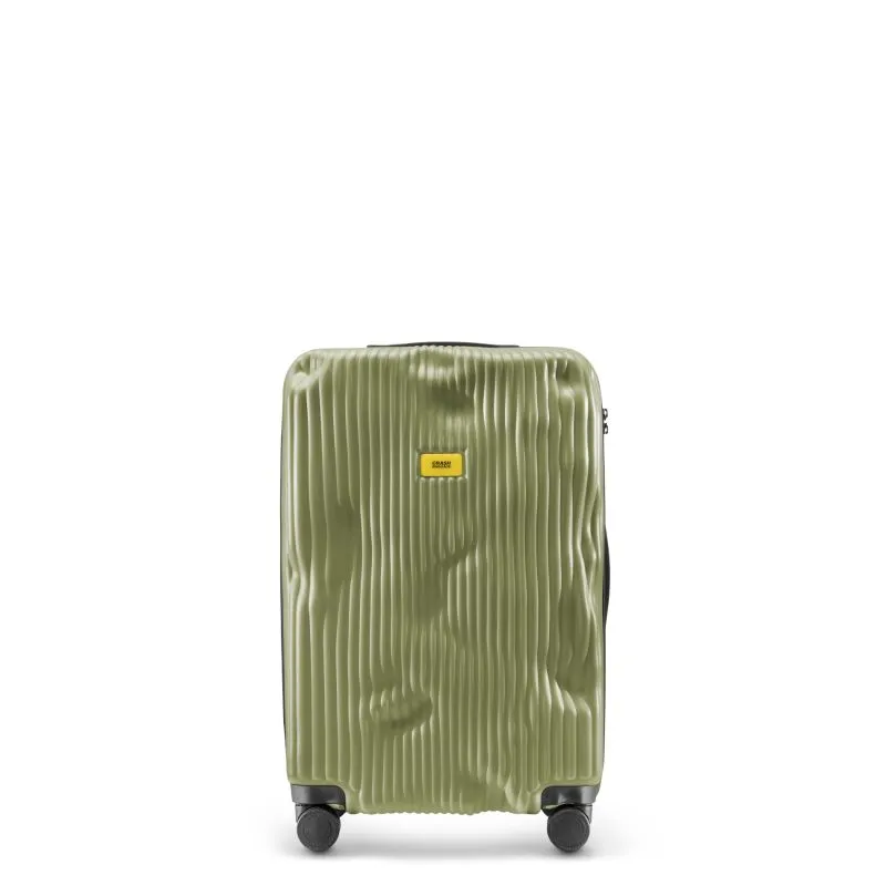 Crash Baggage Stripe Kofferset Gr. L\/M\/S - Olive