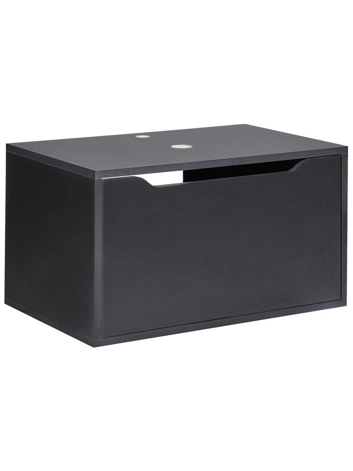 Beliani Waschbeckenunterschrank PETROLINA in Schwarz - (W) 60 x (H) 33 x (L) 39 cm günstig kaufen onesize