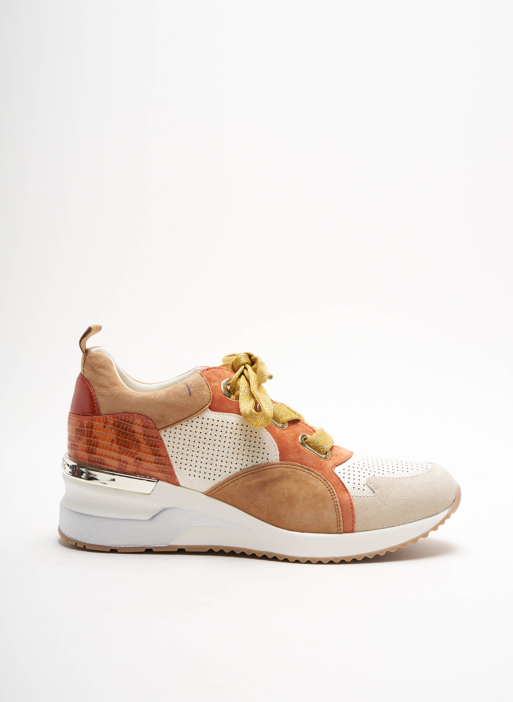 Mam Zelle Baskets Femme couleur orange
