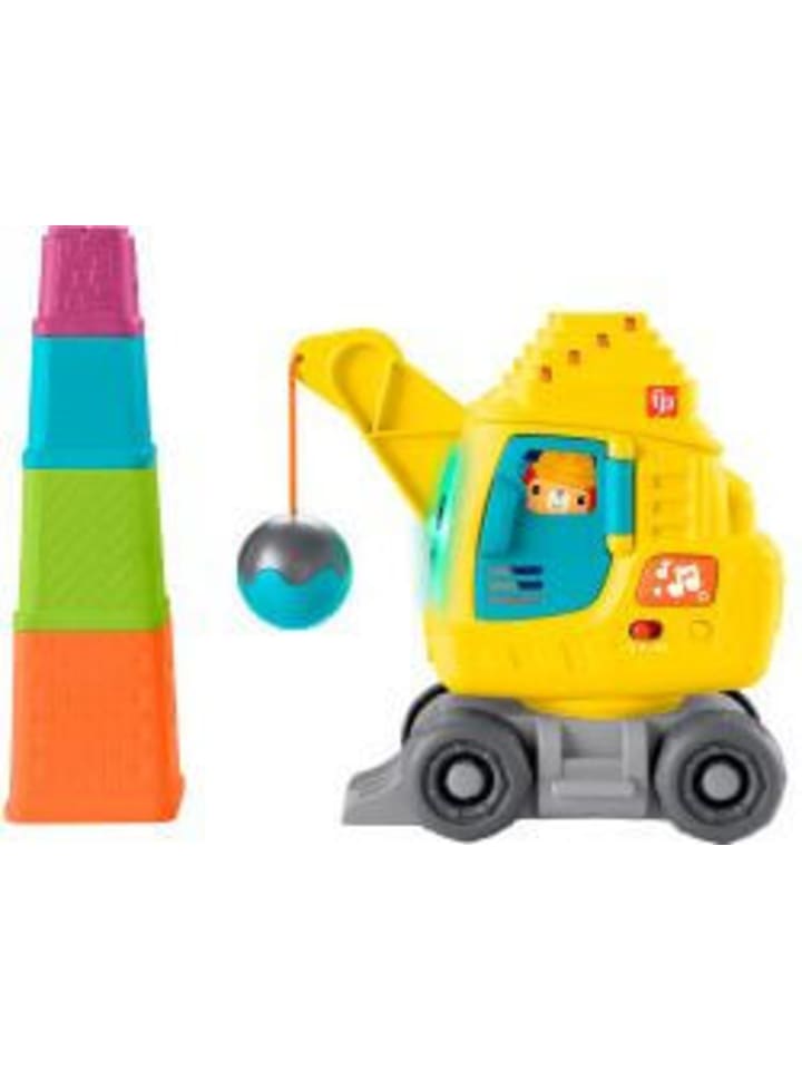 Fisher-Price Stapelturm Count & Stack Crane (D, F, E), ab 9 Monate günstig kaufen onesize