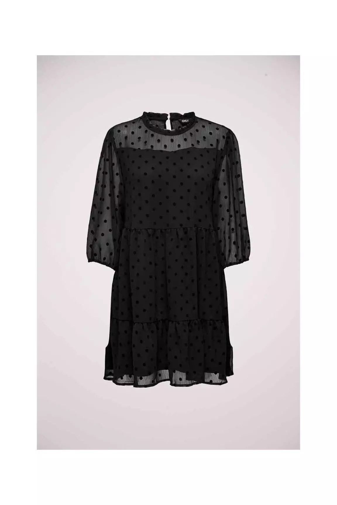 Only Robes Mi Longues Femme couleur noir