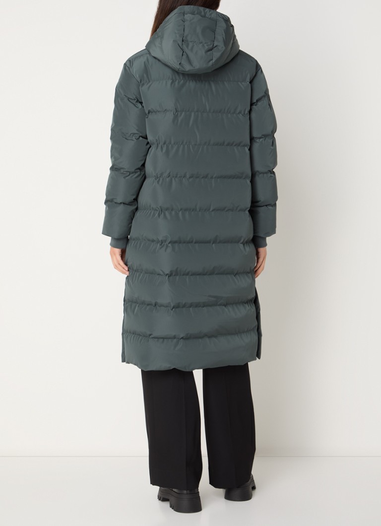 Airforce Grace quilted hooded jacket