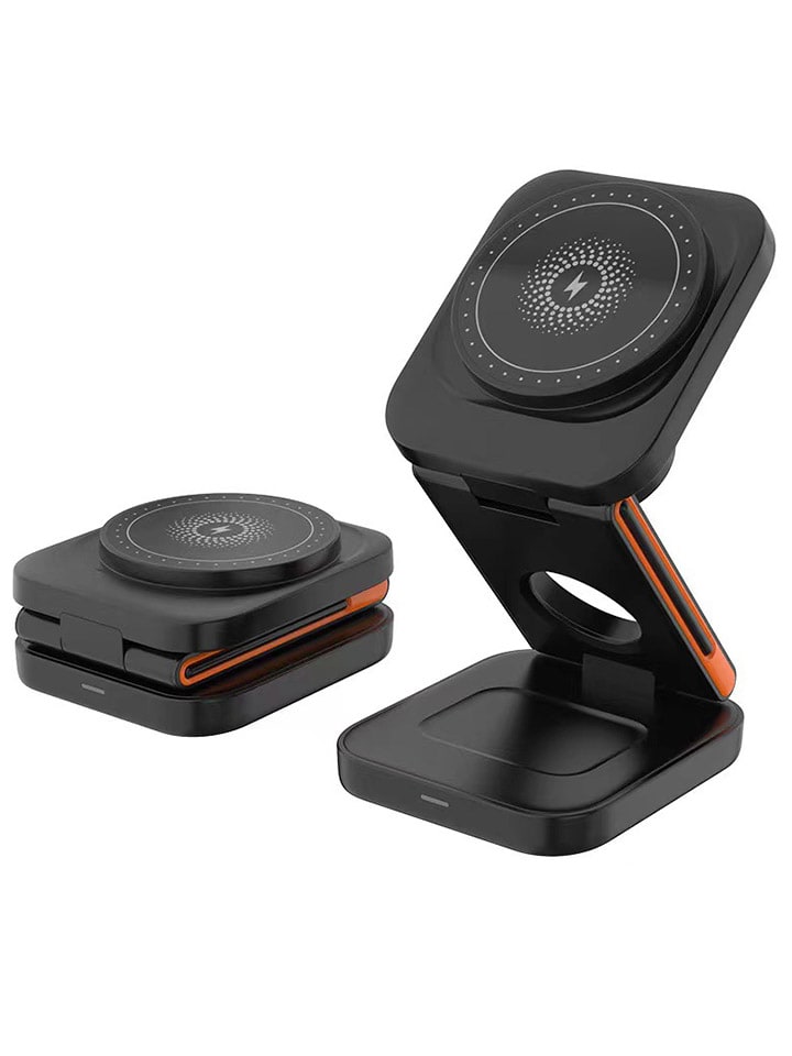 SmartCase Kabellose 3-in-1-Ladestation in Schwarz günstig kaufen onesize