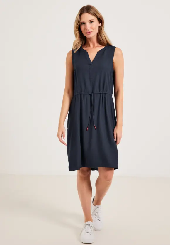 CECIL Kleid mit Bindegürtel