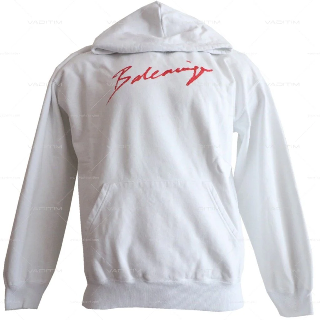 Signature Hoodie white