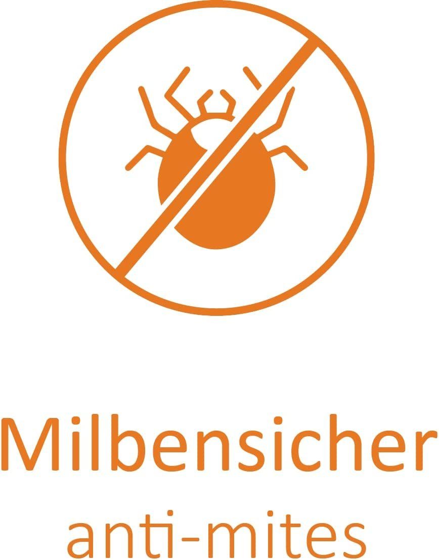 Microfaserbettdecke, Allergikerbettdecke, sleepling, Füllung: hochwertige Markenvollfaser aus 100% Polyester, antibakteriell, antimilben, Peachskin, Allergikerbettdecke