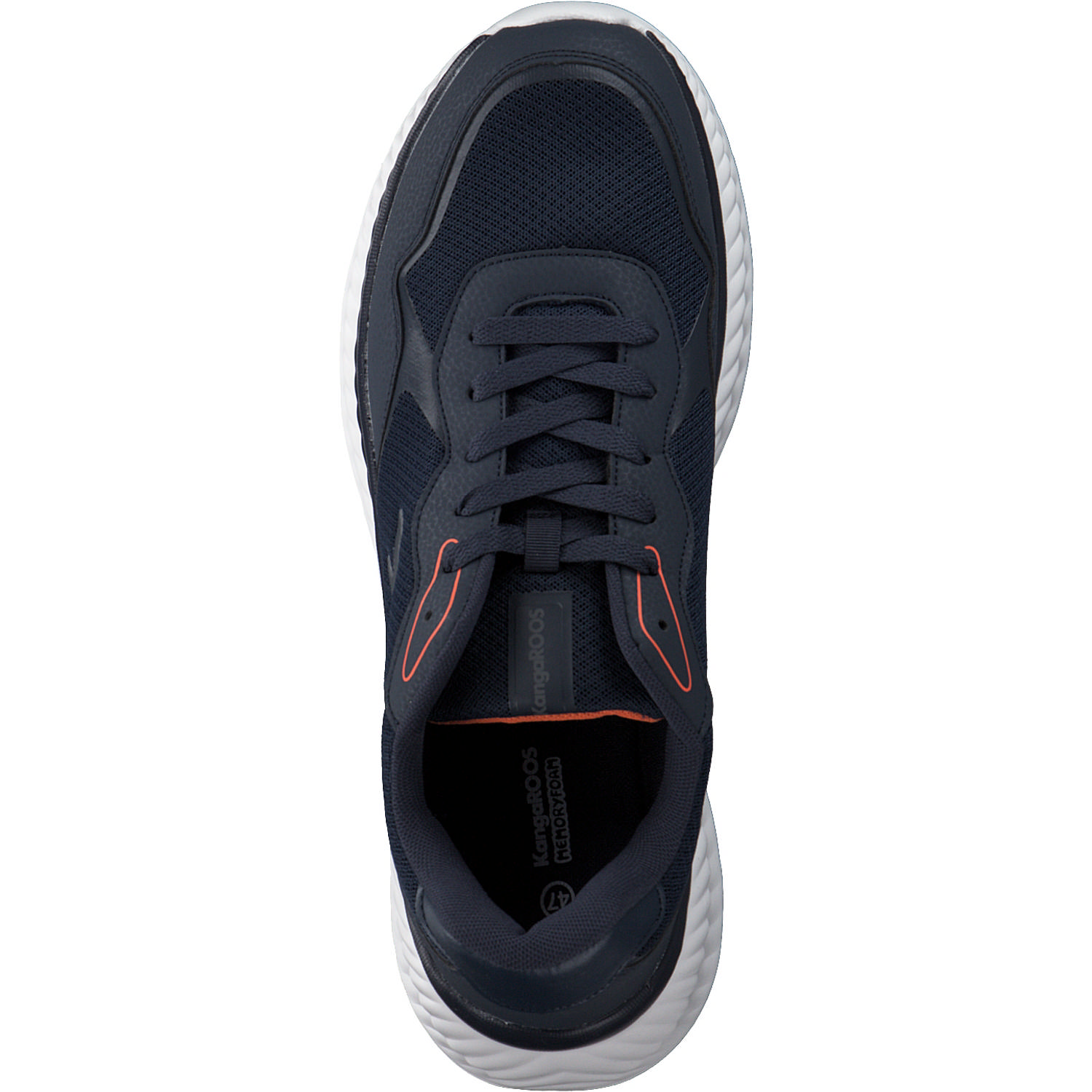 KangaROOS KM-Lama 79269, Klassische- & Business Schuhe, Herren, dk navy/neon orange