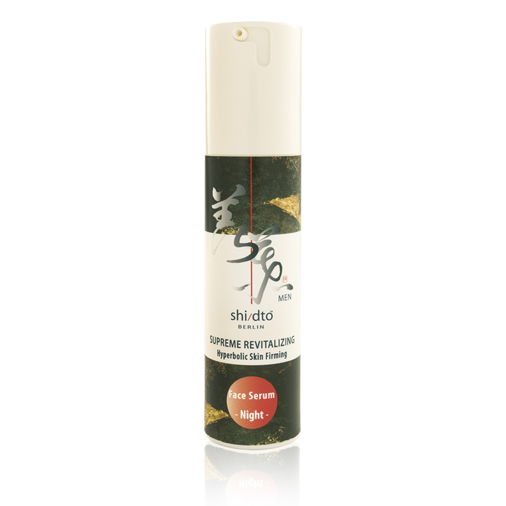 shi/dto Supreme Revitalizing Men’s Hyperbolic Skin Firming Night Serum. Sérum de Nuit Sérum