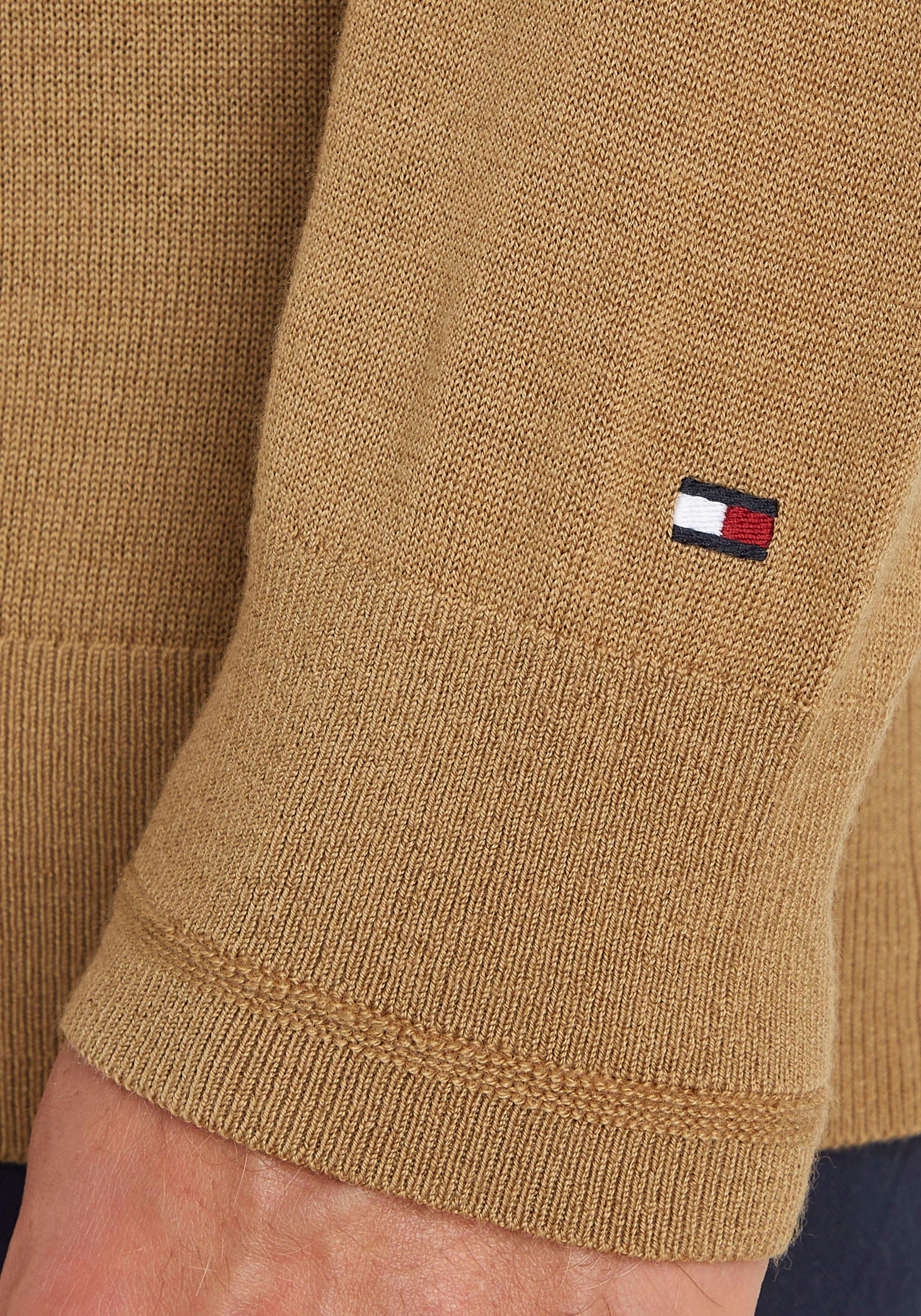 Tommy Hilfiger TAILORED Strickpullover LUXURY WOOL SILK BLEND CREW NECK