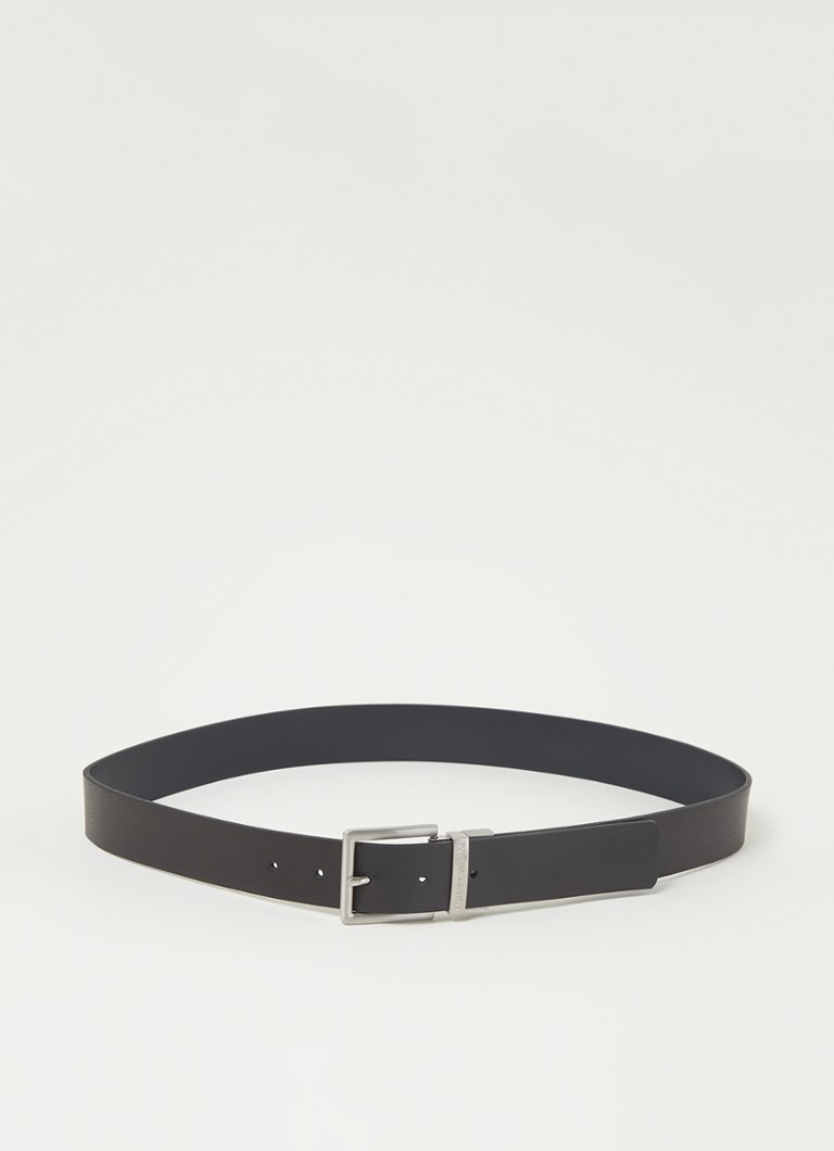 Cinto de couro Armani Exchange com logotipo