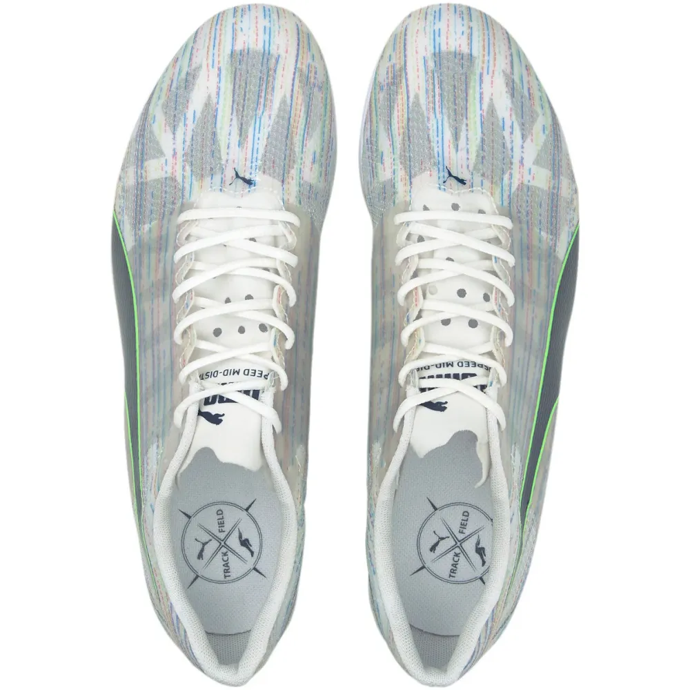 PUMA Spikes evoSPEED Mid Distance SP 37615001 / weiss
