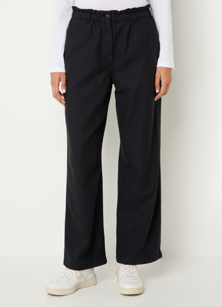 Rails  Lira high waist flared cropped broek in lyocellblend