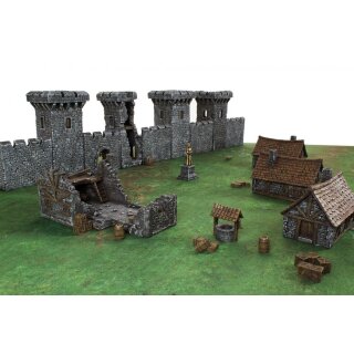 Medieval Houses Set