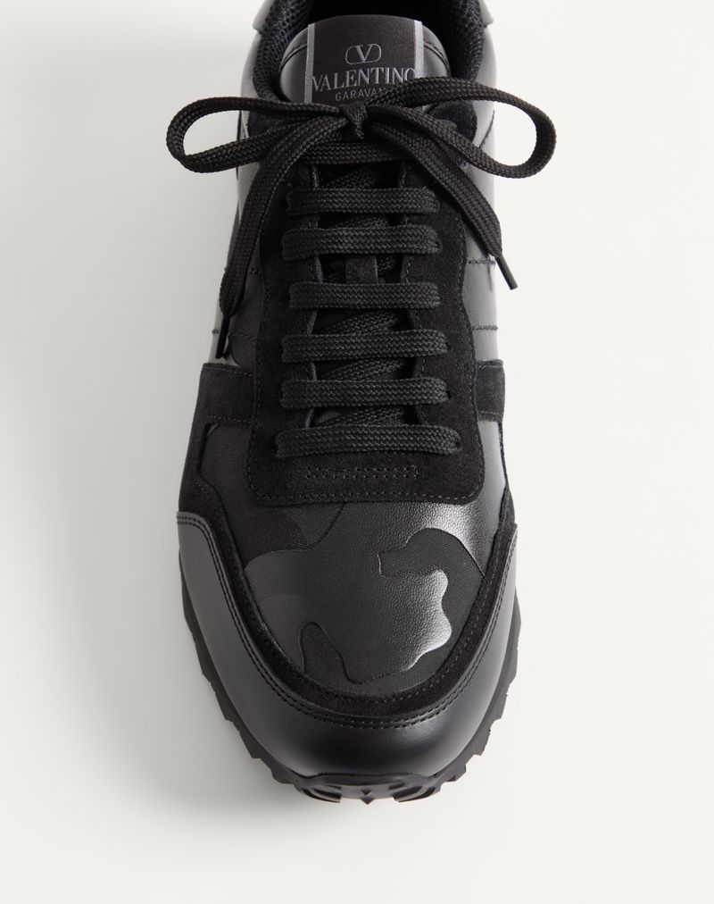 Baskets Rockrunner Camouflage Noir