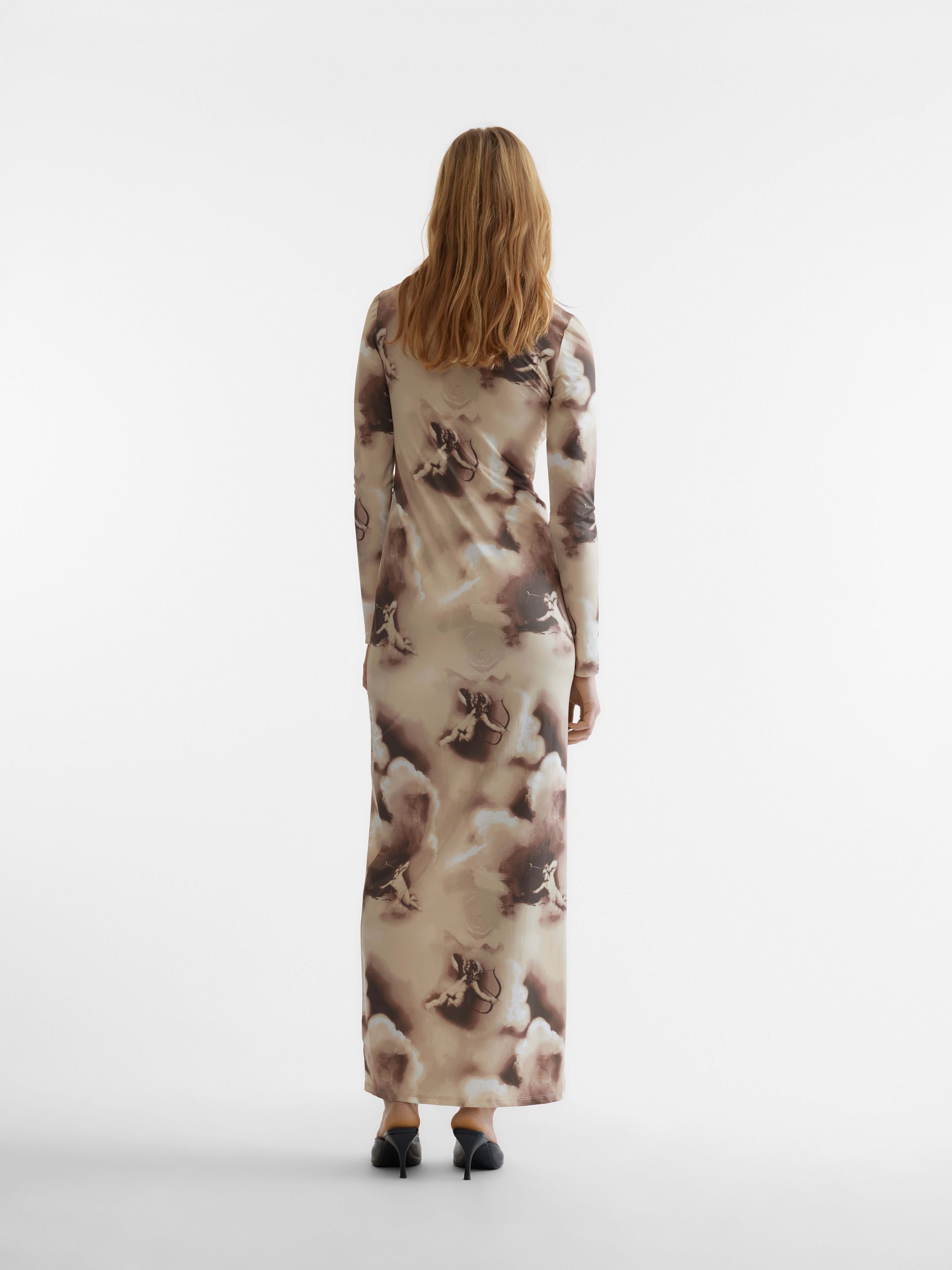 SOMETHINGNEW X THE ATELIER Langes Kleid